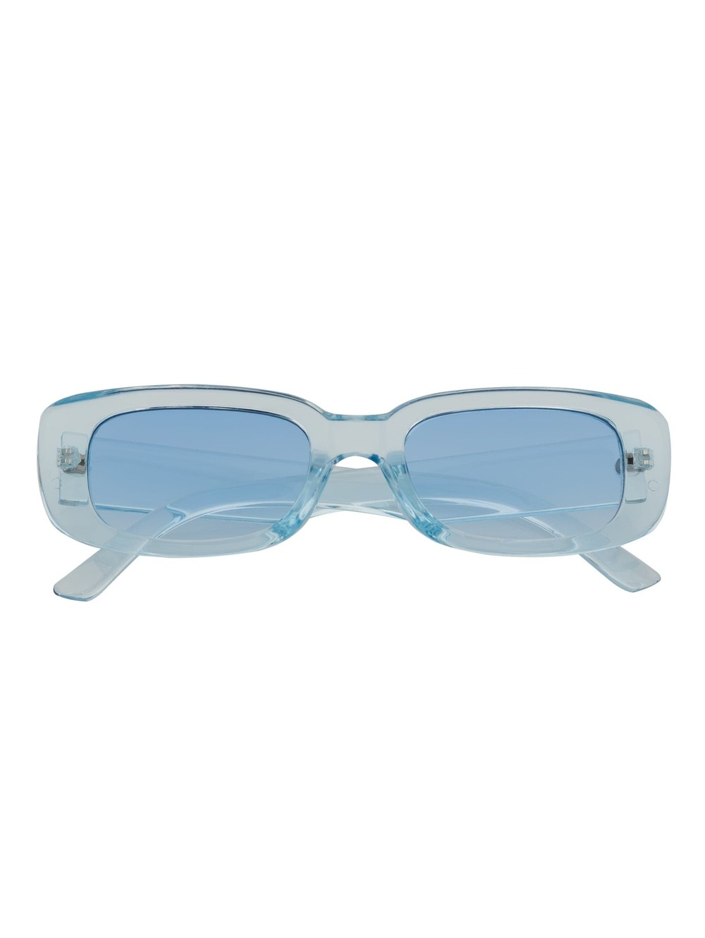 SLIM - Small Rectangle Sunglasses Blue Frame Blue